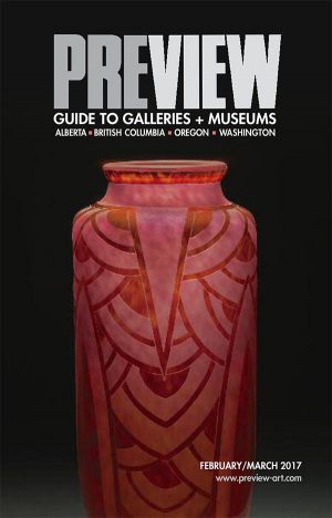 Preview Art Magazine Art and Gallery Listings: Feb - Mar 2017 Issue