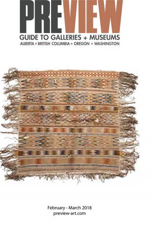 Preview Art Magazine Art and Gallery Listings: Feb - Mar 2018 Issue