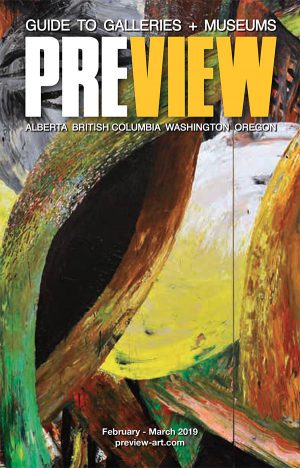 Preview Art Magazine Art and Gallery Listings: Feb - Mar 2019 Issue