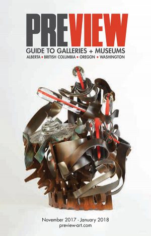 Preview Art Magazine Art and Gallery Listings: Nov 2017 - Jan 2018 Issue