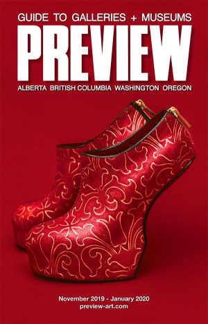 Preview Art Magazine Art and Gallery Listings: Nov 2019 - Jan 2020 Issue