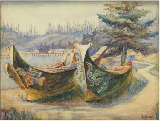 ACQUISITION: Carr Watercolour Joins Iconic Oil Painting