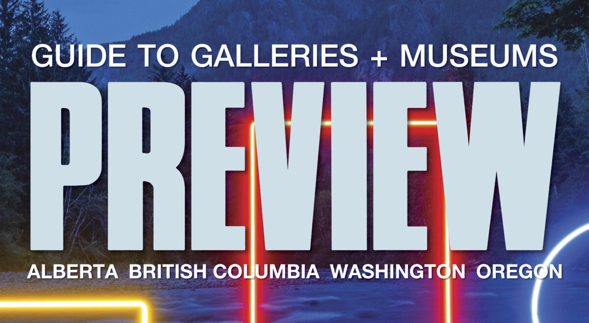 Preview Art Magazine Art and Gallery Listings: Jun - Aug 2026 Issue