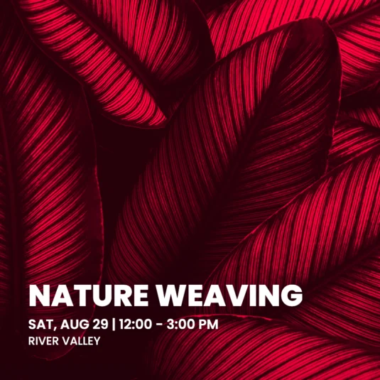 Crafternoon in the River Valley: Nature Weaving