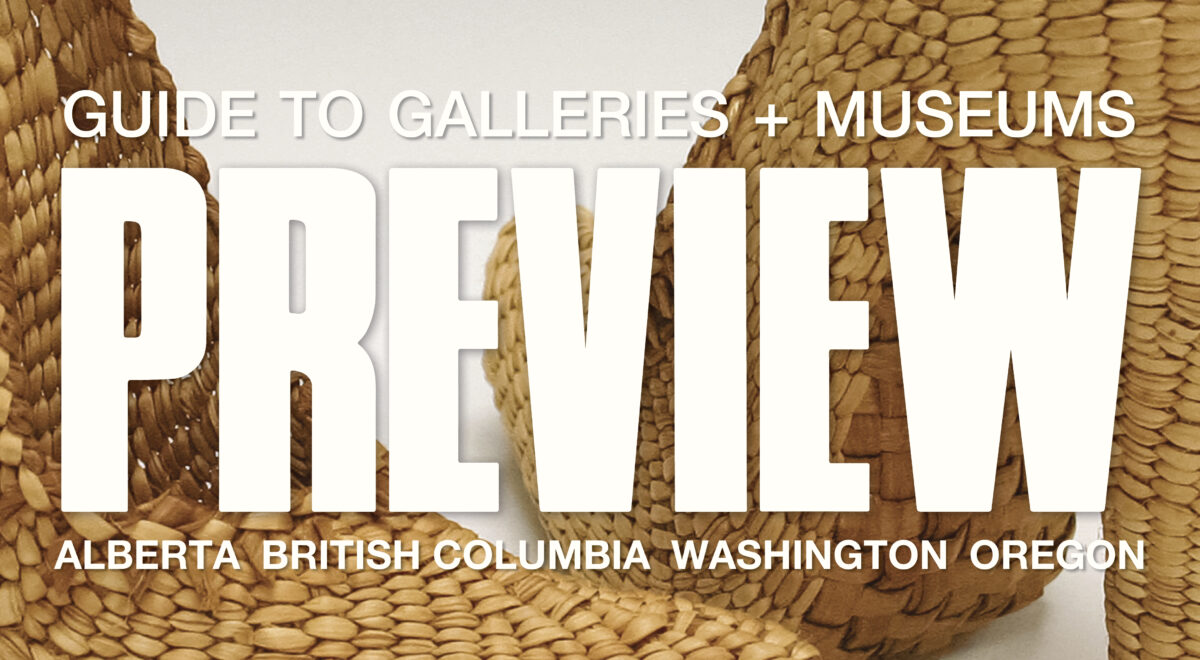 Preview Art Magazine Art and Gallery Listings: Sep - Oct 2026 Issue