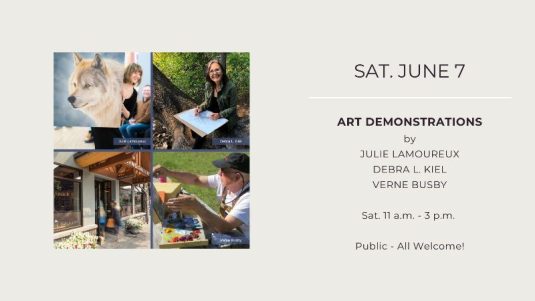 Artist Demo with Julie Lamoureux and Verne Busby