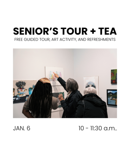 Senior's Tea + Tour