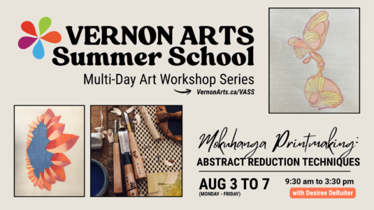Mokuhanga Printmaking: Abstract Reduction Techniques | VASS Workshop w/ Desiree DeRuiter