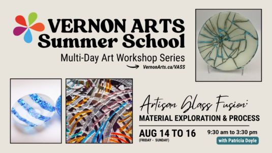 Artisan Glass Fusion: Material Exploration and Process | VASS Workshop w/ Patricia Doyle