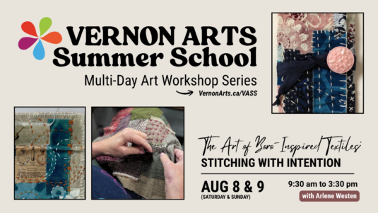 The Art of Boro-Inspired Textiles: Stitching with Intention | VASS Workshop w/ Arlene Westen