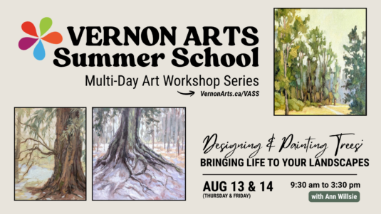 Designing and Painting Trees: Bringing Life to Your Landscapes | VASS Workshop w/ Ann Willsie
