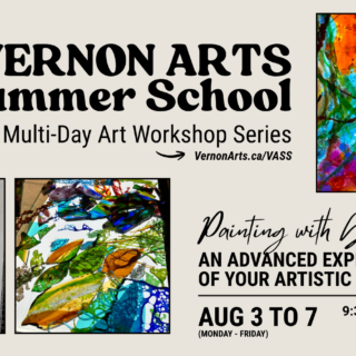 Painting With Glass: An Advanced Exploration of Your Artistic Voice | VASS Workshop w/ Helen Kovacs