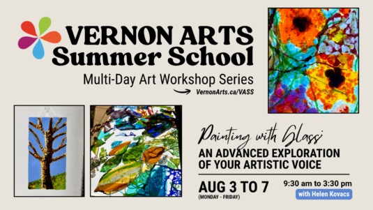 Painting With Glass: An Advanced Exploration of Your Artistic Voice | VASS Workshop w/ Helen Kovacs