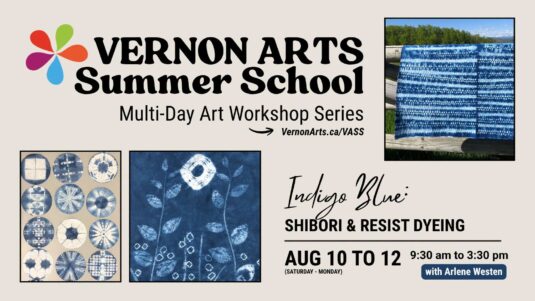 Indigo Blue: Resist and Shibori Dyeing | VASS Workshop w/ Arlene Westen