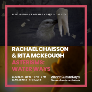 Articulations & Opening Reception with Rachael Chaisson and Rita McKeough
